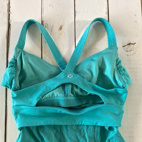 lululemon athletica Tops - Lululemon Teal Sports Top, Size 4